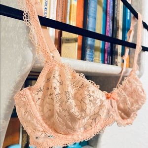 Pretty in Pink Lacey Bra
